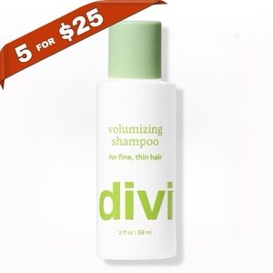 Divi
Travel Size Volumizing Shampoo 2oz ⚡️